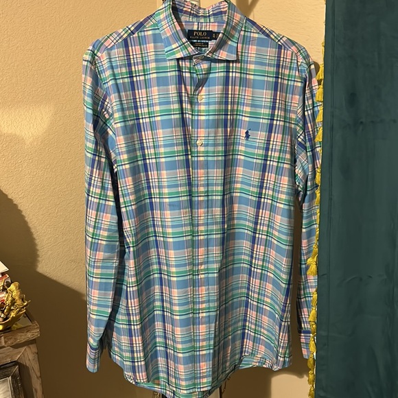 POLO RALPH LAUREN
Button-Down Collar Logo-Embroidered Checked Cotton shirt - Picture 2 of 6